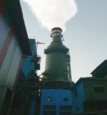銅陵市富鑫鋼鐵2×126m2燒結機煙氣脫硫工程（高架式脫硫塔）